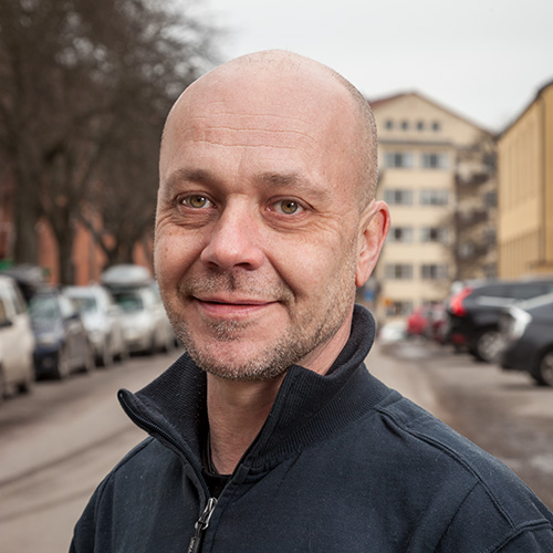 Porträtt av Björn Finsberg.